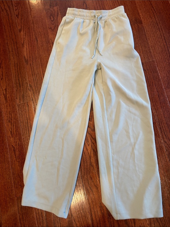 all in motion Pants - All in motion Light Sage Wide-Leg Drawstring Pants